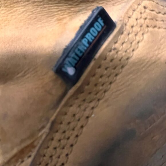 Timberland PRO Boots Waterproof Wheat Nubuck 6" Steel Toe Boots AS IS - Picture 9 of 11